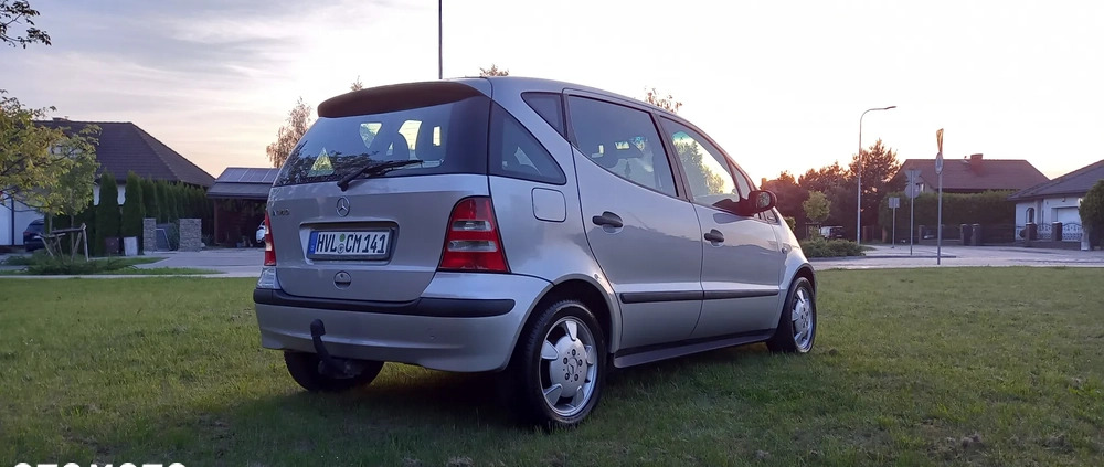 Mercedes-Benz Klasa A cena 5100 przebieg: 166000, rok produkcji 2002 z Kostrzyn małe 172